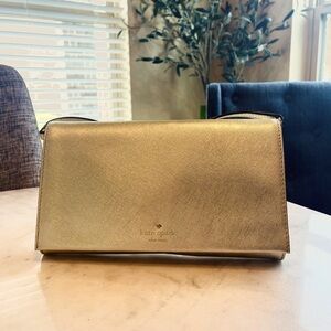 Kate spade bag slim golden